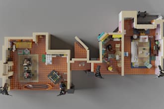 do custom lego model lego design minifigure 3d model toys with pdf instructions