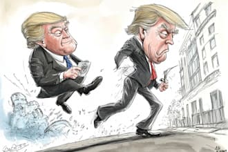 do a political cartoon or editorial cartoon for you