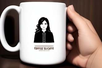 make awesome custom coffee mug design