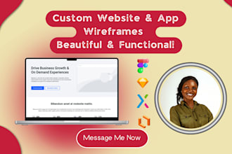 design ui ux website app wireframes figma sketch axure lucidchart