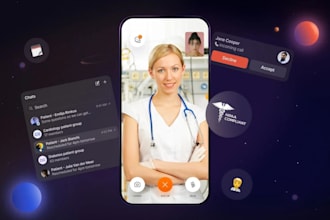 build telemedicine app, hipaa compliant app, fitness, meditation, cbd website