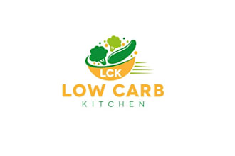 design healthy food delivery restaurant logo