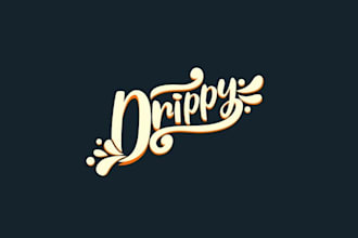 design trend setting beverage drink company logo
