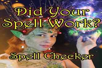 make custom spell check ritual to check if spells worked