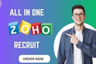 set up zoho crm, campaign, project, crm plus, booking, marketing, sprint, desk