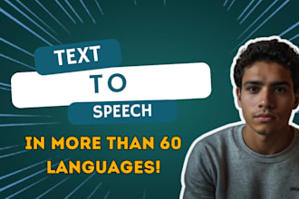 create a realistic voice of your text with ai