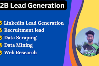 do b2b lead generation, linkedin leads and recruitment leads