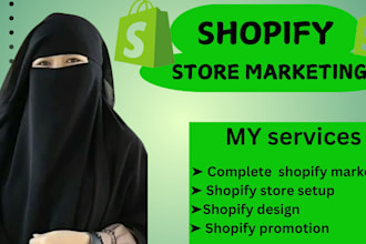 setup shopify digital product store, shopify  marketing, store stan, and design