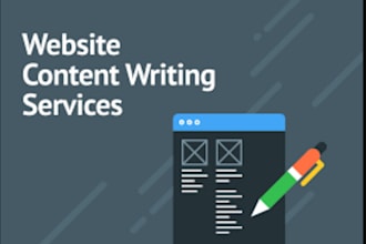 do craft website content and copywriting