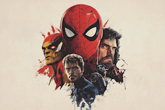 make a superhero character
