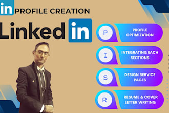 create an optimized, integrated linkedin profile, resume