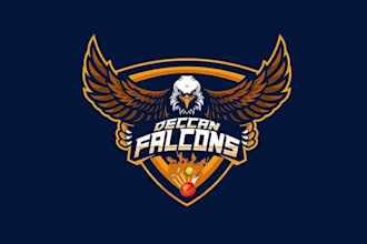 create sports cricket logo design for your club