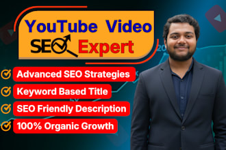 be your best youtube video SEO specialist