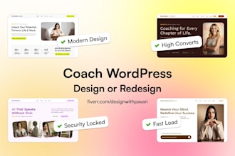 redesign your wordpress website for coaches and solopreneurs
