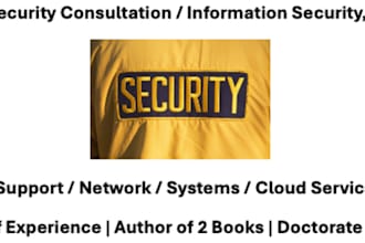 do cybersecurity, information security, IT support, network projects consulting
