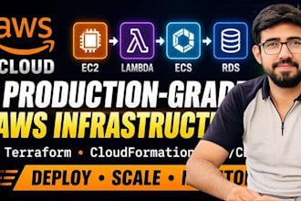 architect and deploy production AWS cloud infrastructure
