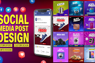 do create social media post or social media banner
