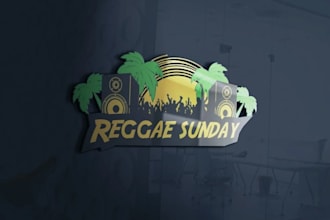 do dj music, radio and entertainment logo design