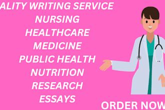 write nutrition case studies, healthcare, public health, nursing writer, apa,mla