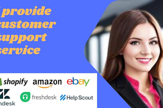 provide professional customer support email chat and VA