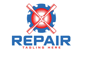 design simple diesel repair service logo