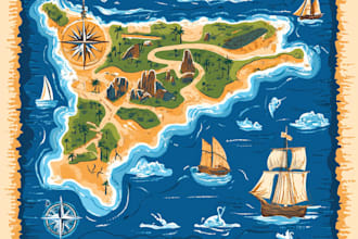 map illustration vector illustration vector map