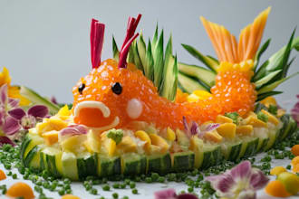 create food pop art of your food