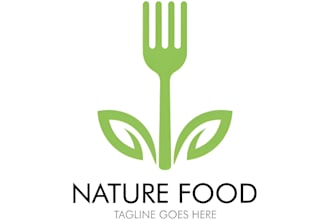 design restaurant food bbq ice cream, bakery, pizza logo with creative thinking