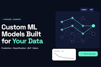 develop custom machine learning models