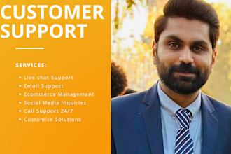 provide customer support, chat support and customer care services