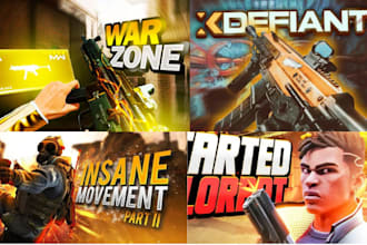 design professional unique cod warzone 2 thumbnail