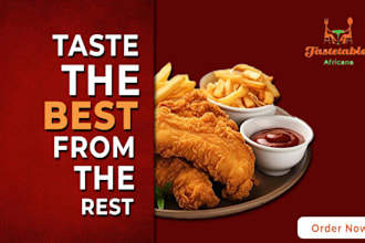 design restaurant menu flyer or food flyer