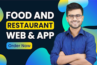 do restaurant website,food delivery app,multivendor marketplace with ai chatbot