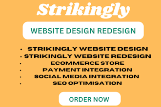 do strikingly design strikingly redesign e commerce store payment integration
