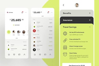 develop fintech app, money transfer app, loan app, wallet app, neobank app