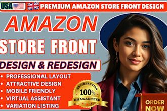 develop amazon brand store amazon storefront design for your amazon brand store