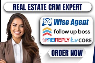 wise agent clio capsule crm follow up boss real estate crm rei reply integration