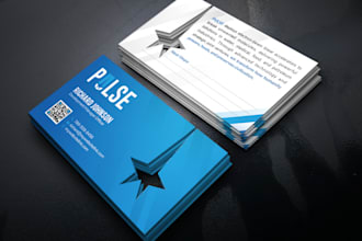 do medical, food, and petroleum industries technology business card design