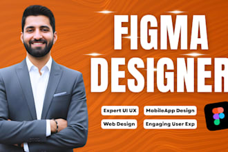 modern landing page figma design, figma prototype, figma wireframing, adobe xd