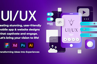 modern landing page figma design, figma prototype, figma wireframing, adobe xd