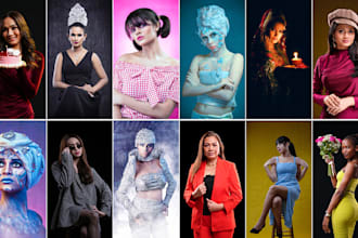 do studio portrait headshot creative photography  in dubai