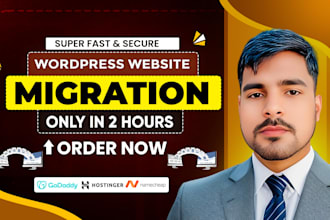 do wordpress website migration and backup