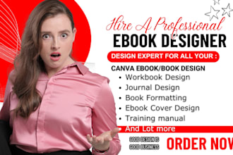 create canva ebook design workbook lead magnet journal planner book design