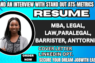 craft law resumes, paralegal, attorney, barrister, MBA and legal roles
