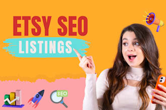optimize etsy SEO listings to rank the store and boost sales