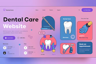 dental, medical, clinic and health care website