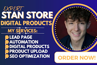 setup and design stan store, stan store marketing, digital products upload