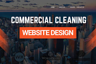 commercial cleaning website junk removal website hvac website handyman website