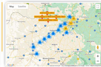 develop dispatch for trucking and taxi booking web and app with gps tracking