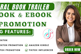 viral book ads book promotion booktok booktok rank, book trailer, promo video